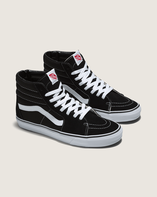 Sk8-Hi Black/Black/White Classics Shoe | Vans discount
