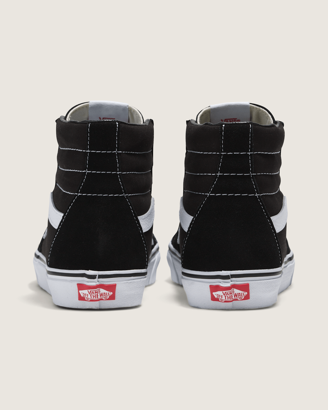 Sk8-Hi Black/Black/White Classics Shoe | Vans discount
