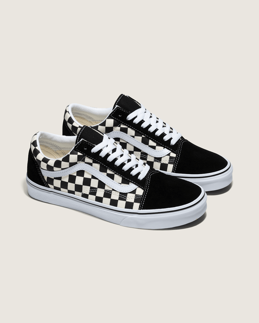 Old Skool Checkerboard Shoe in Checkerboard Black / White | Vans discount