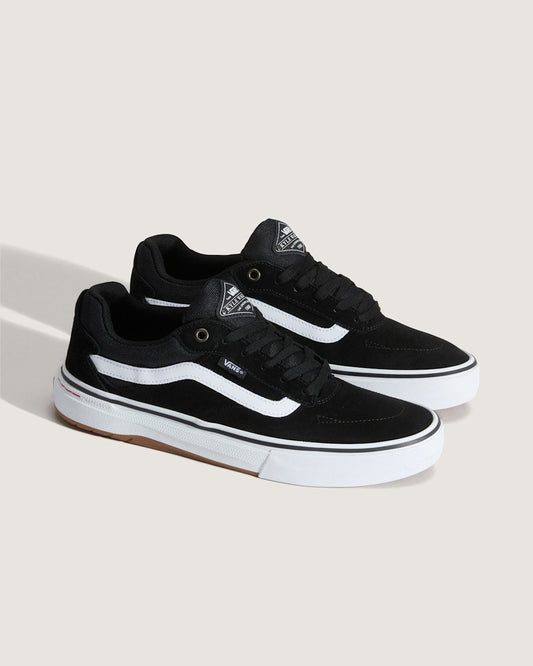 Skate Kyle Walker Wafflecup Shoe in Black / White | Vans on sale
