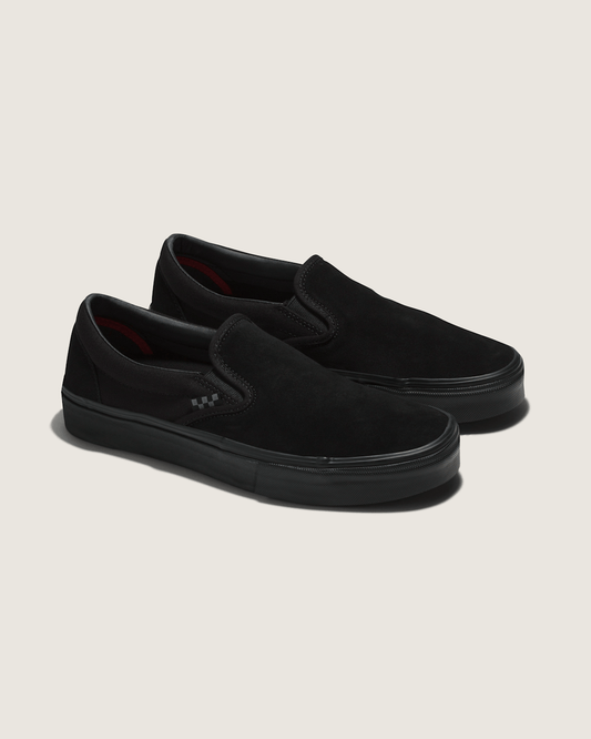Skate Slip-On Black/Black Skate Shoe | Vans on sale