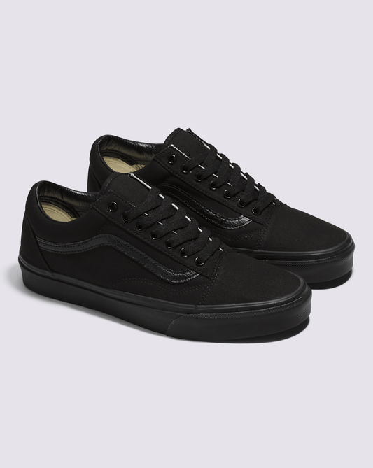 Old Skool Wide Canvas Black/Black Classics Shoe | Vans sale