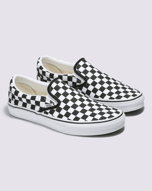 Customs Classic Slip-On Checkerboard Wide Shoe in Customs | Vans on sale