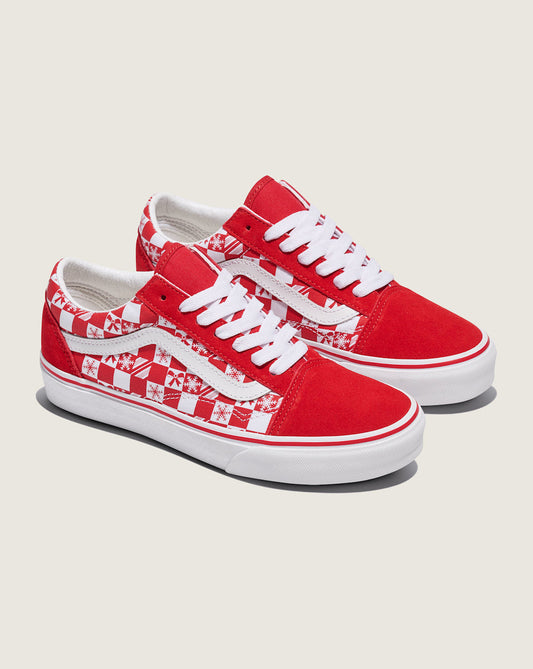Customs Old Skool Holiday Checkerboard Shoe in Customs | Vans sale