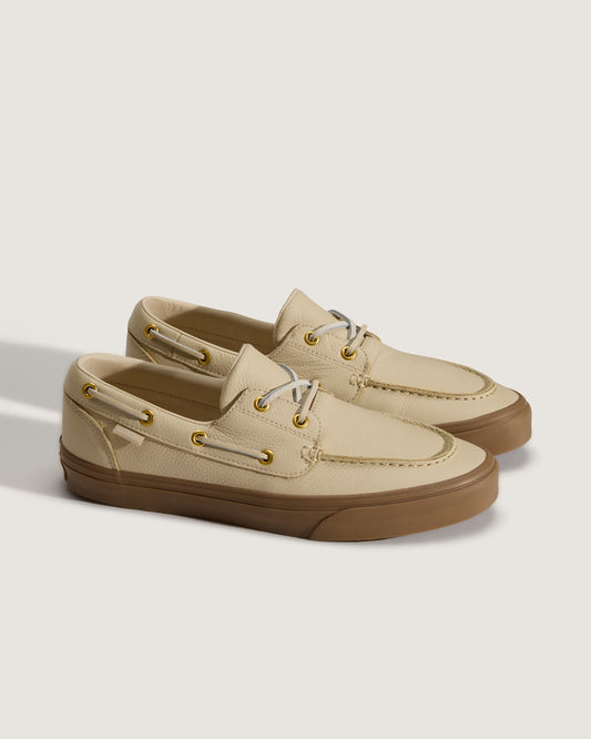 2-Eyelet Boat Shoe in Tan Brown | Vans near me