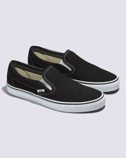 Classic Slip-On Wide Black Classics Shoe | Vans near me