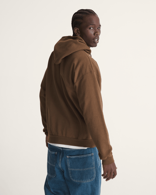Waffle Shop Serio Vans Style Pullover Hoodie in Brown | Vans near me