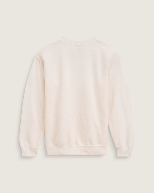 Waffle Shop Wave Blend Crewneck Sweatshirt in Marshmallow White | Vans sale