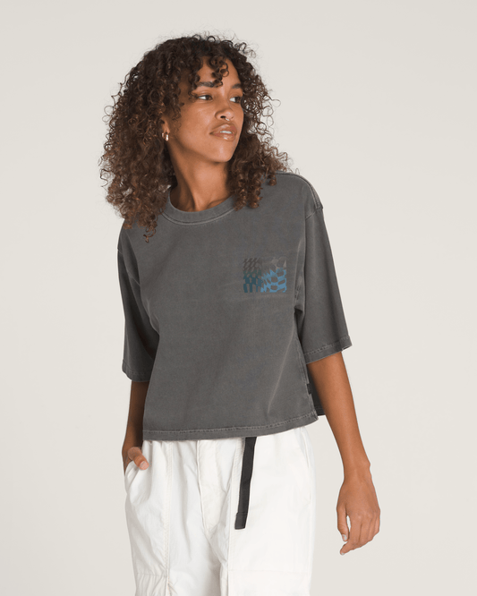 Wildthorn Reflective T-Shirt in Faded Black | Vans on sale
