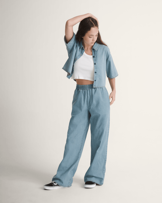 Wren Denim Pant in True Navy | Vans on sale