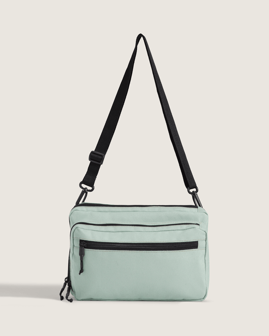 Bail Convertible Crossbody Bag in Grey Olive Green | Vans discount