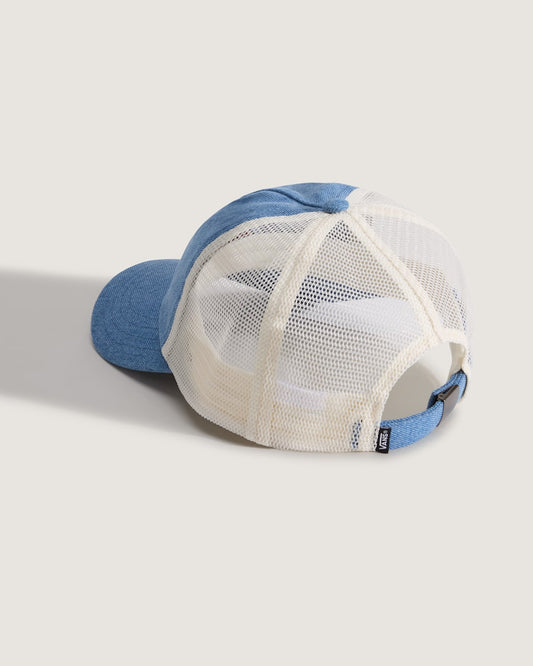Marked Jockey Trucker Hat in Stonewash Blue | Vans sale