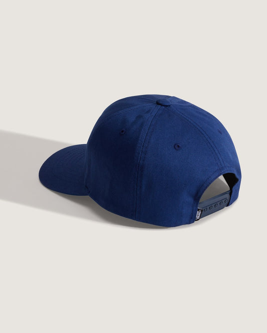 Kids Drop V Logo Snapback Hat in Deep Indigo Blue | Vans online