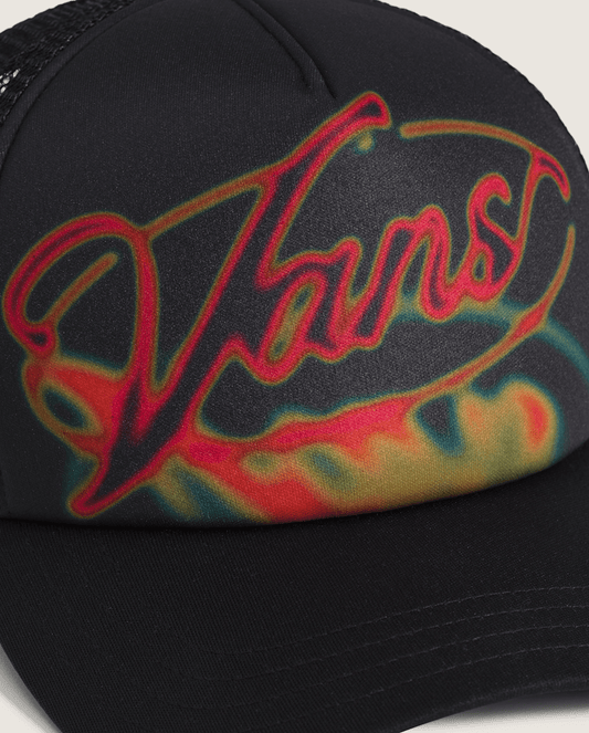 Wyman Trucker Hat in Black | Vans near me