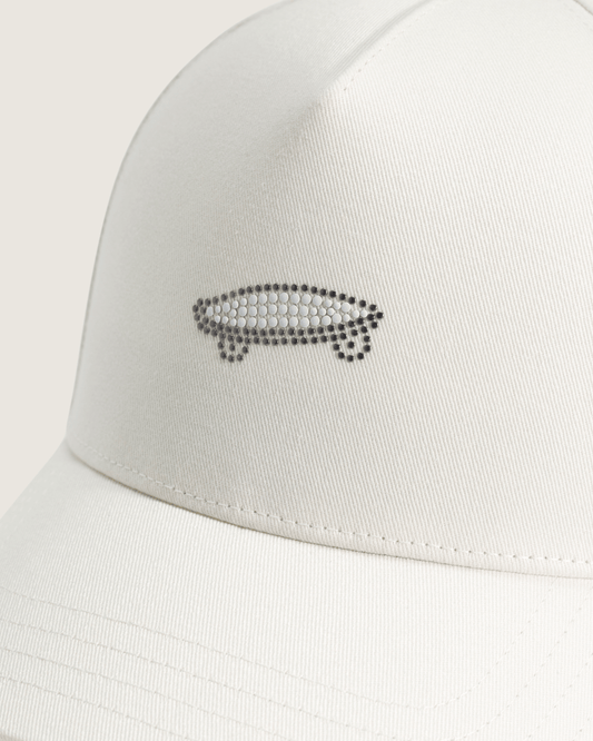 Bow Back Hat in Marshmallow White | Vans near me