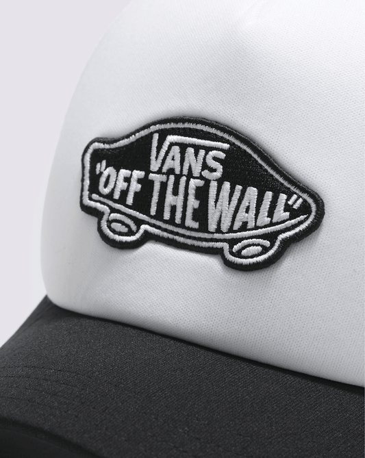 Kids Classic Patch Trucker Hat in Black / White | Vans discount