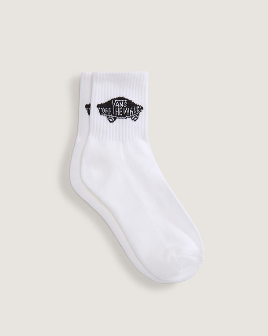 Vans Classic Half Crew Socks in White | Vans sale