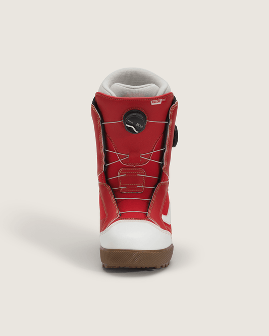 Women's Encore Pro X Mia Brookes Snowboard Boot in Racing Red / Marshmallow White | Vans discount