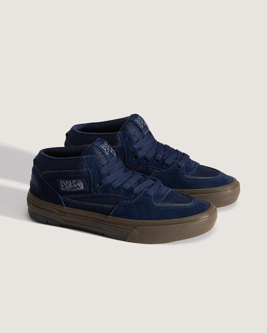 Skate Half Cab Wafflecup Shoe in Gum Navy Blue | Vans sale
