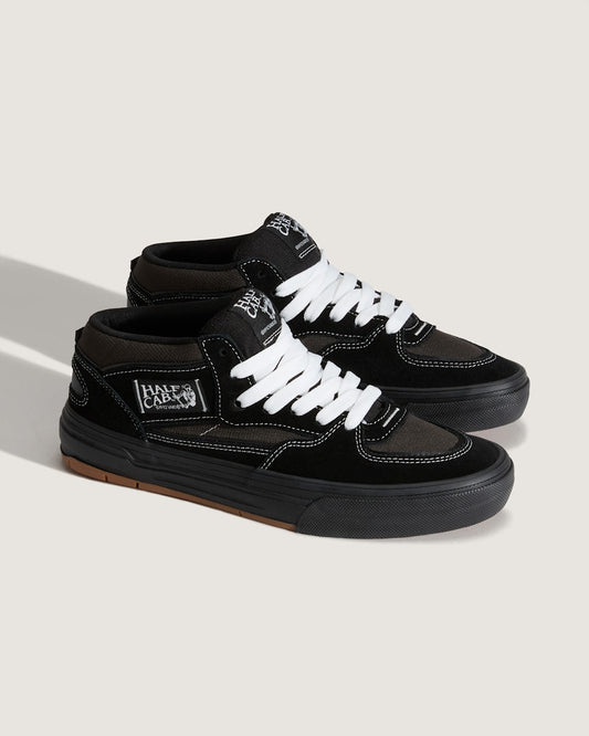 Skate Half Cab Wafflecup Shoe in Black | Vans near me