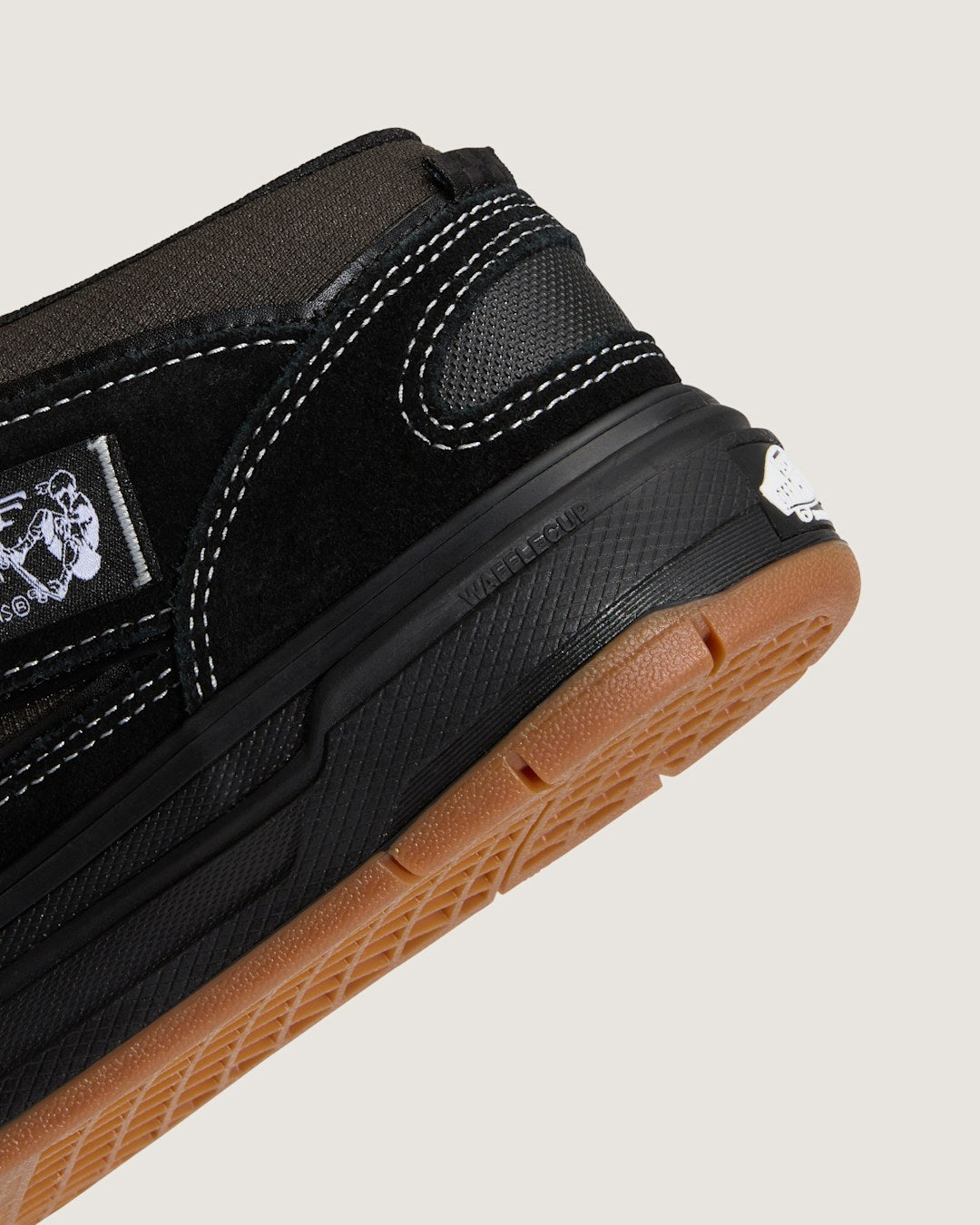 Skate Half Cab Wafflecup Shoe in Black | Vans near me