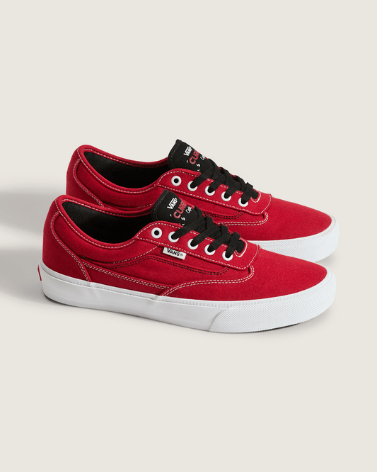 Skate Curren Caples Shoe in Red / White | Vans on sale