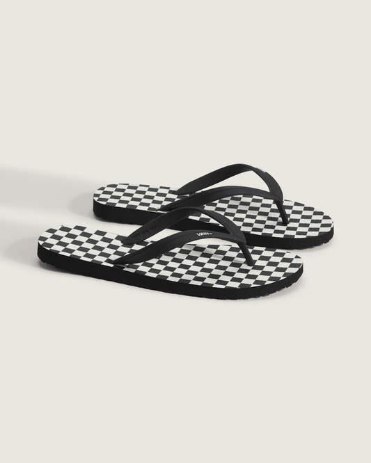 Makena Checkerboard Sandal in Checkerboard Black / Marshmallow White | Vans online