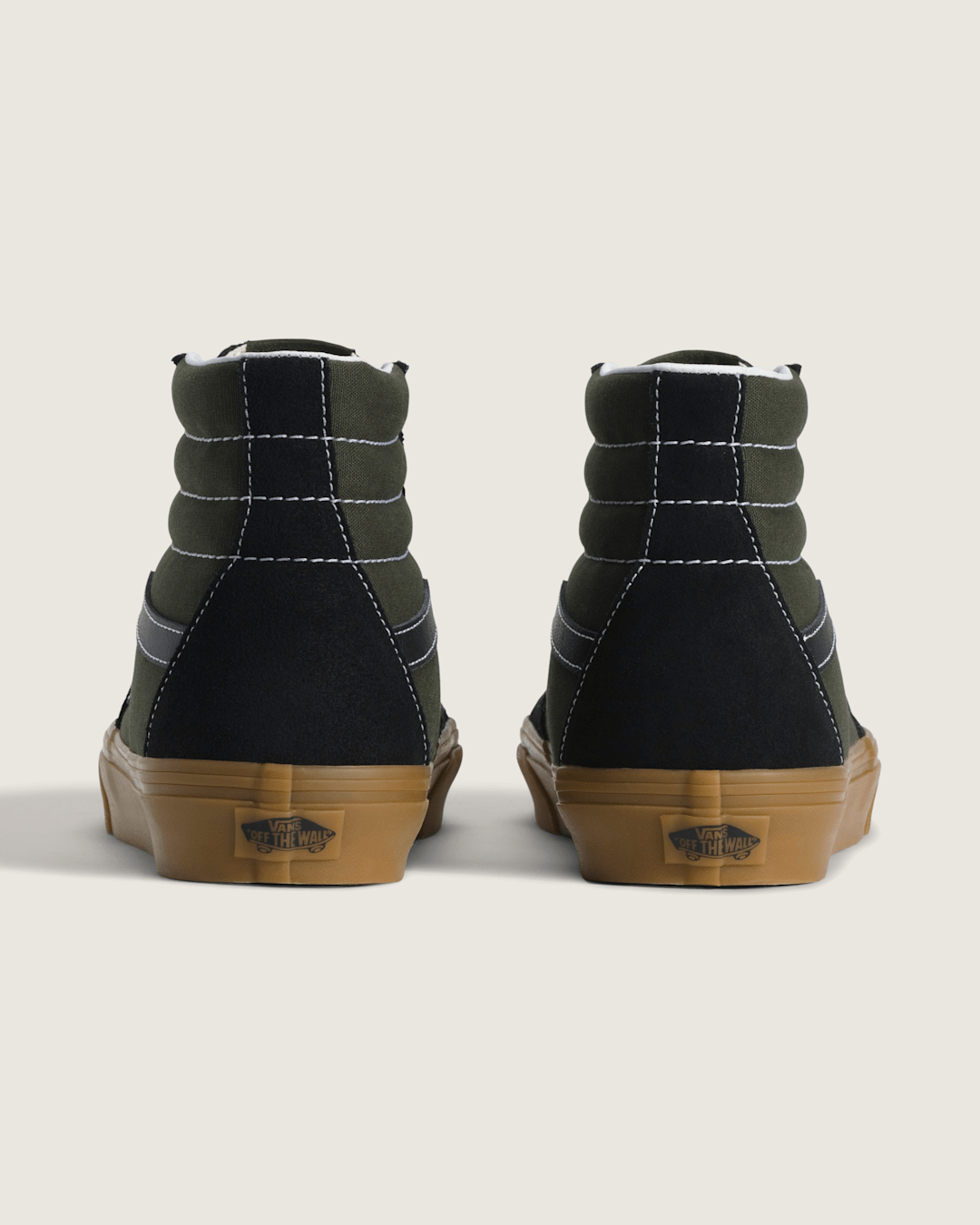 Sk8-Hi Shoe in Gum Obsidian Fern Green | Vans on sale