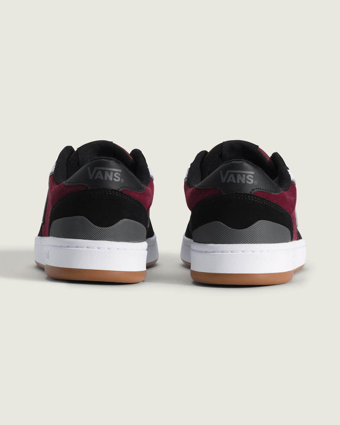 Lowland 2.0 Shoe in Black / Port Red | Vans near me