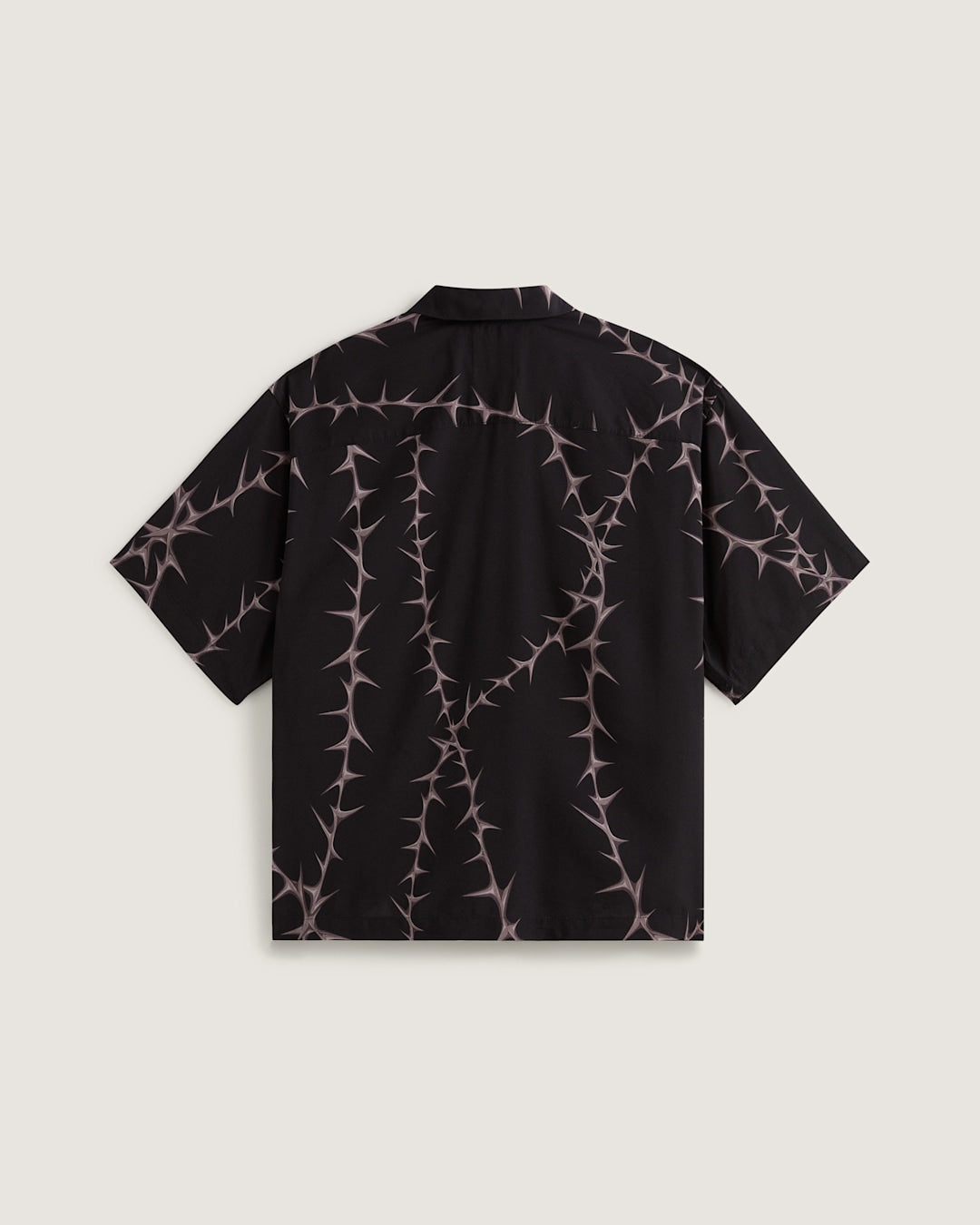 Van Doren Printed Camp Shirt in Black | Vans sale