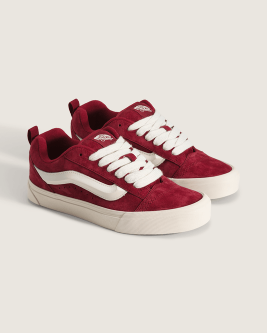 Knu Skool Shoe in Bordeaux Red | Vans discount