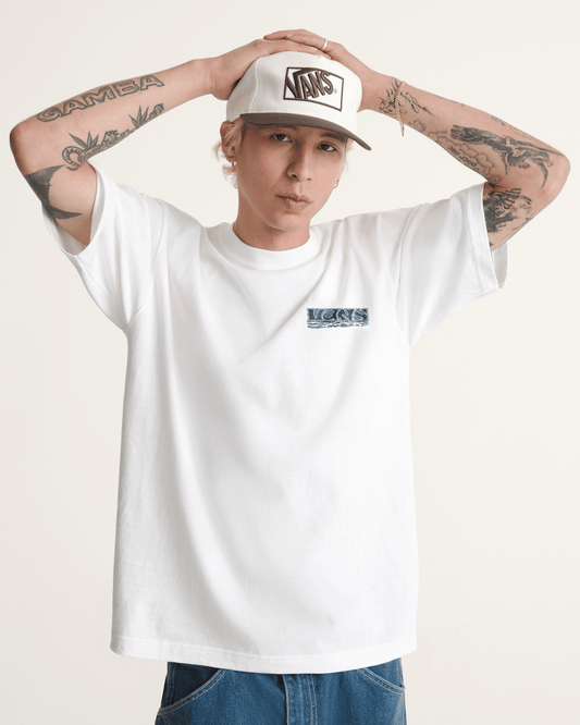 New Heights T-Shirt in White | Vans discount