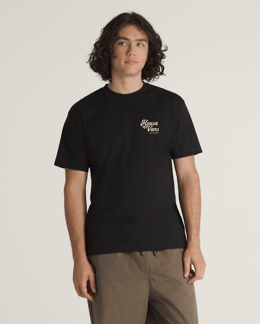 Billiards Lounge T-Shirt in Black | Vans online
