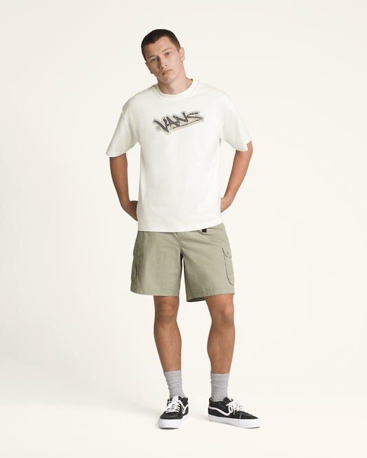 Premium Short Sleeve T-Shirt in Marshmallow White | Vans near me