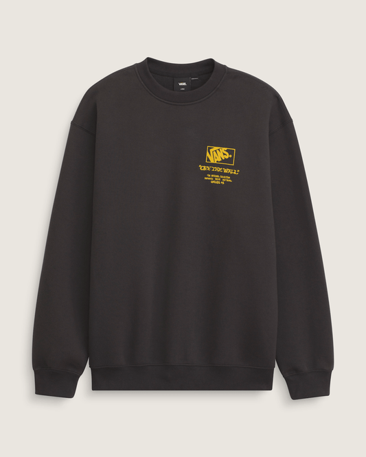 Circle Bones Formula Crew Sweatshirt in Black | Vans on sale