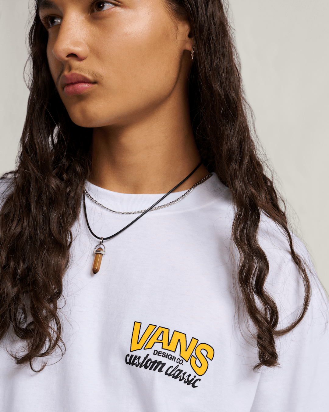 Shop Front T-Shirt in White / Sunny Yellow | Vans near me