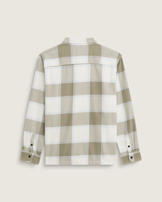 Larkspur Flannel Shirt in Turtledove White | Vans outlet