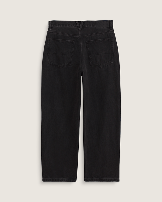 Check-5 Baggy Denim Pants in Black | Vans discount