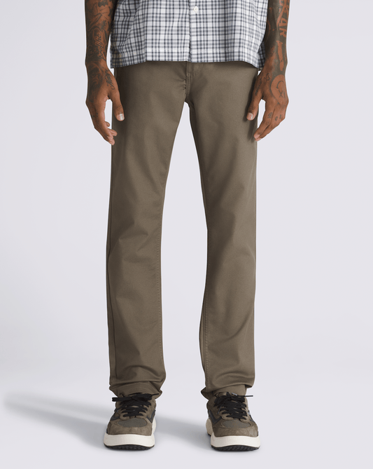 Authentic Chino Slim Pants in Bungee Cord Brown | Vans outlet