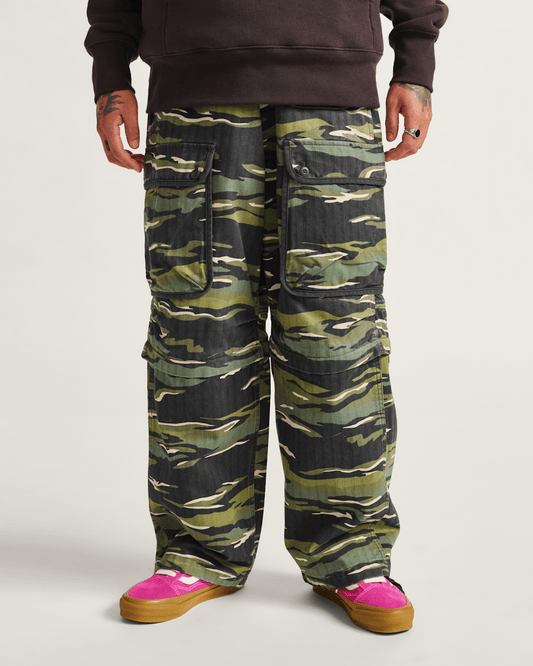 Premium Terrain Cargo Pant in Tiger Camo Green | Vans on sale