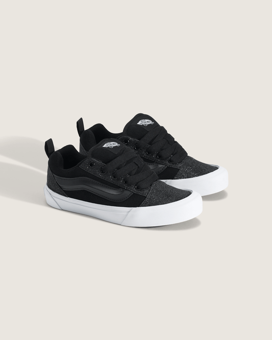 Big Kids Knu Skool Shoe in Dazzled Black | Vans near me
