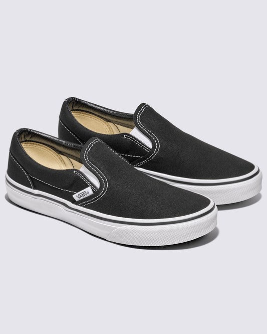 Big Kids Classic Slip-On Shoe in Black | Vans near me