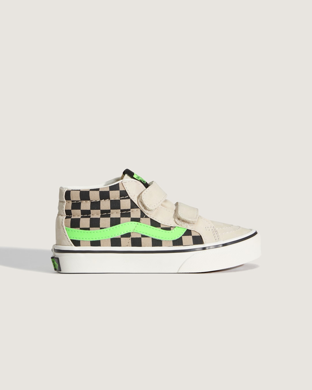 Little Kids Sk8-Mid V Shoe in Glow-in-the-Dark Taupe Mist Grey | Vans sale
