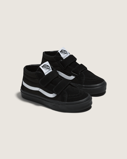 Little Kids Sk8-Mid V Shoe in Blackout | Vans sale