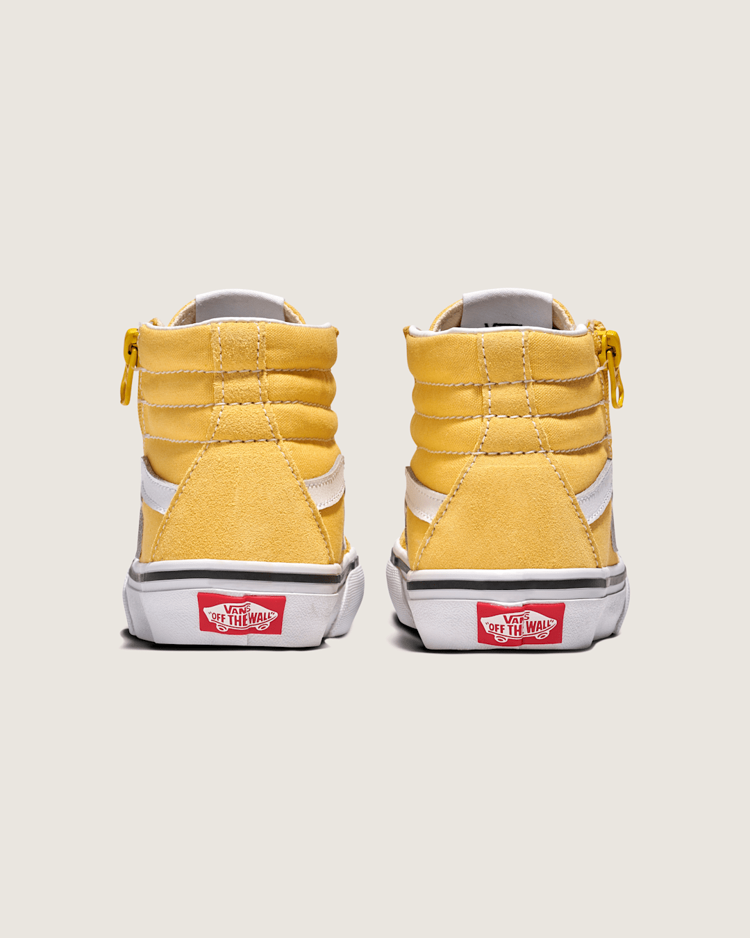 Little Kids SK8-Hi Reissue Side Zip Shoe in Banana Cream Yellow | Vans sale