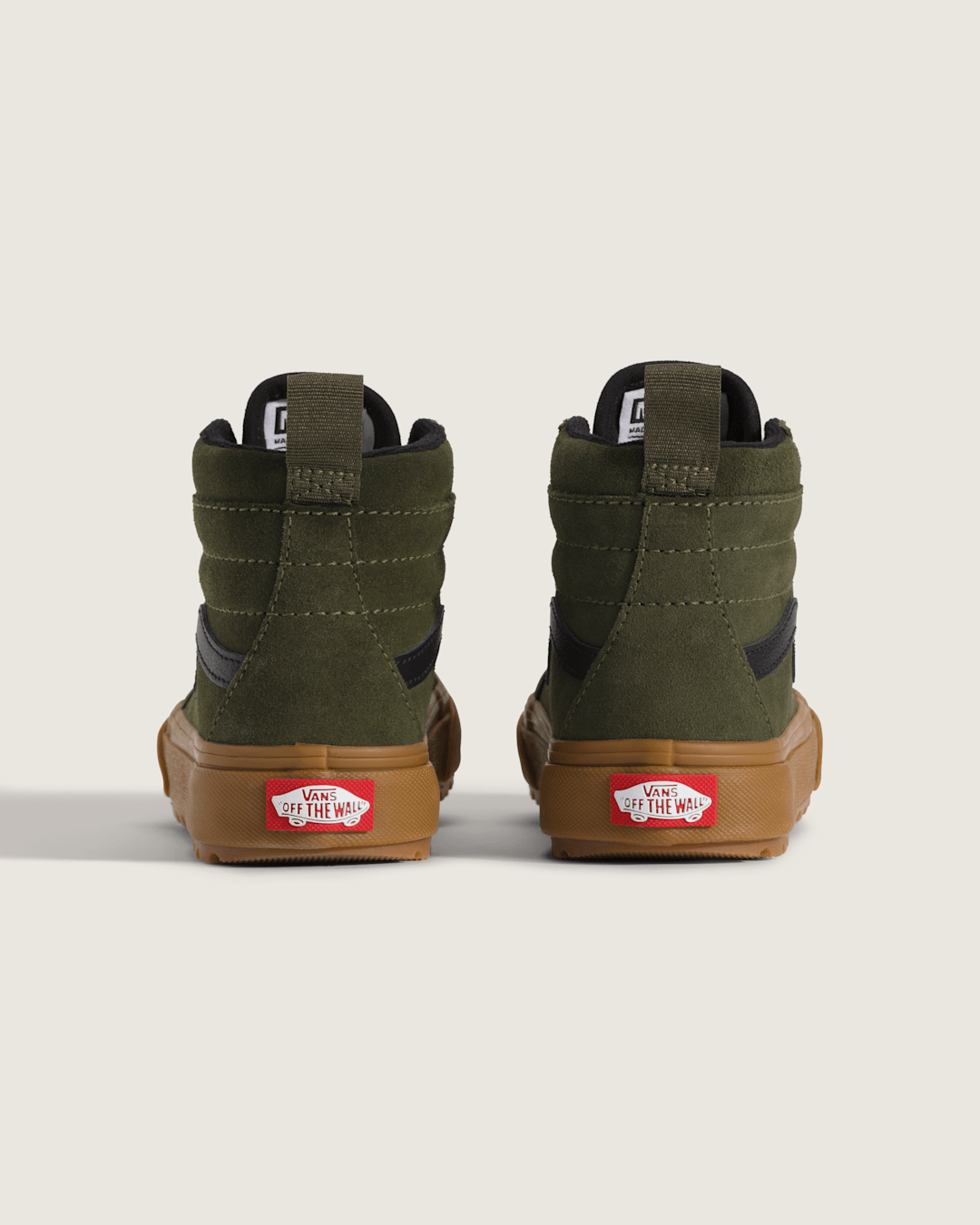 Little Kids Sk8-Hi Water Resistant Shoe in Grape Leaf Green / Gum | Vans on sale