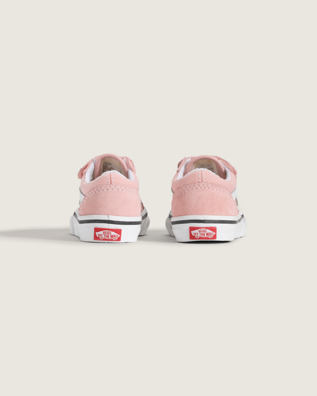 Toddler Old Skool V Powder Pink/True White Shoes | Vans online