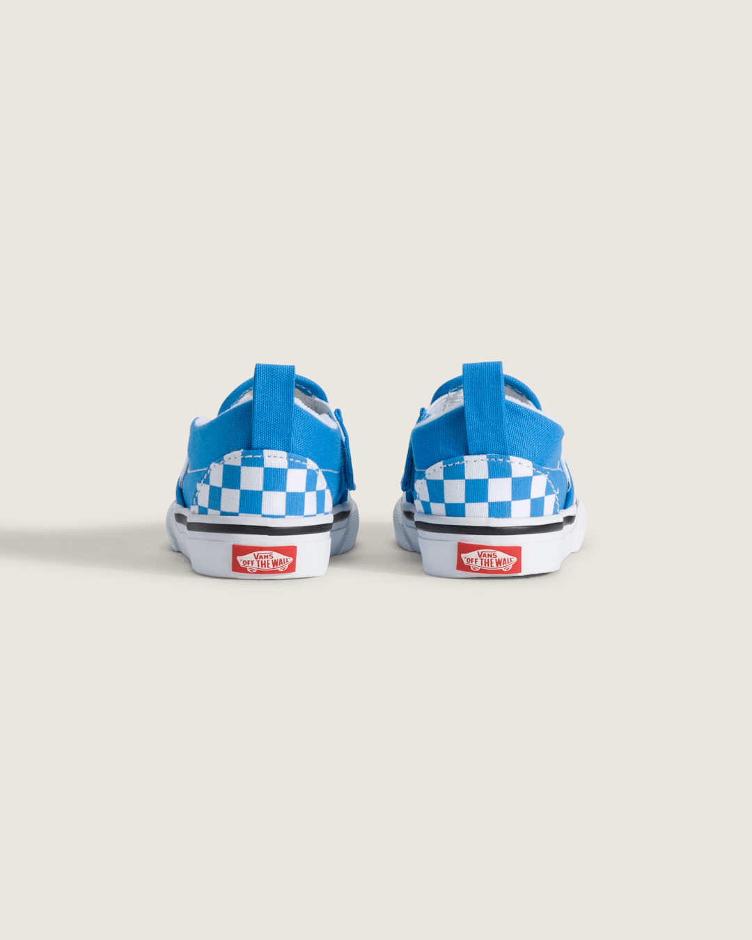 Toddler Classic Slip-On V Checkerboard Shoe in Checkerboard Bright Azure Blue | Vans online