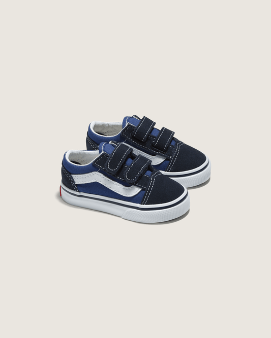 Toddler Old Skool V Navy Shoes | Vans on sale