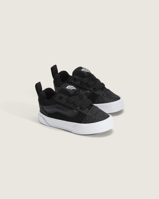 Toddler Knu Skool Shoe in Dazzled Black | Vans on sale